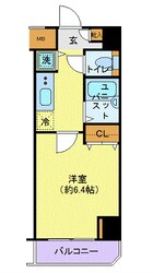 プレール天王洲アイル弐番館の物件間取画像